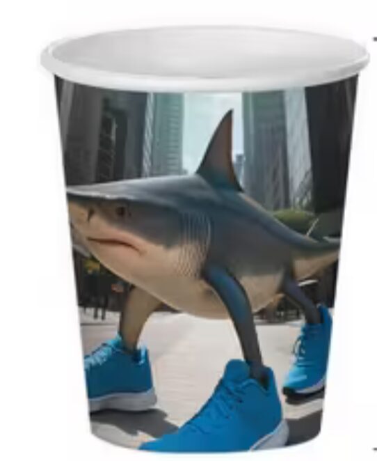 Glāzes "Roblox - Brainrot", 10 gb., 220 ml